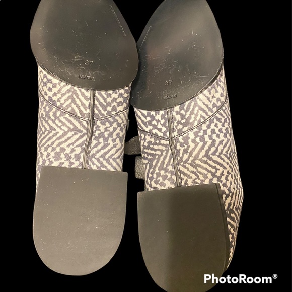 100$ OFF!!!! Alexander Wang Oxford Loafers calf hair zebra print - Picture 11 of 12